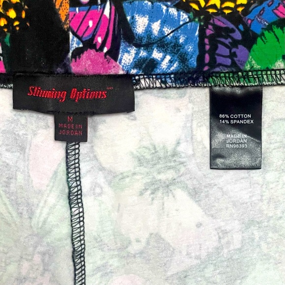 Kate & Mallory Stretch Knit Seam Detailed Pull-On Leggings - Picture 2 of 3